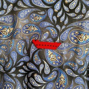 7 Downie Street | Shirts | 7 Downie Street Blue Paisley Dress Shirt